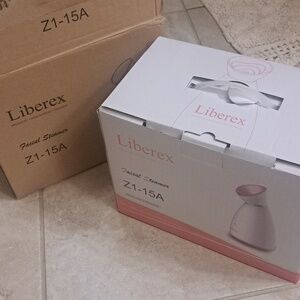 LIBEREX Nano Ionic professional facial steamer, Water Tank with LED, used 2x